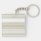 Monogram zandsteen strepen sleutelhanger (Achterkant)