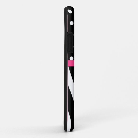 Monogram Zebra Afdrukbedekking Case-Mate iPhone Case (Achterkant/rechts)