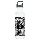 MONOGRAM ZEBRA AFDRUKWATERFLES WATERFLES (Voorkant)