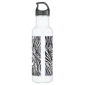 MONOGRAM ZEBRA AFDRUKWATERFLES WATERFLES  (Achterkant)