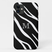 Monogram: Zebra Hoesje (Achterkant)