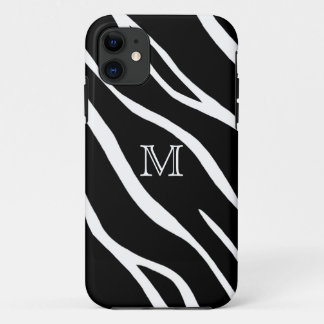 Monogram: Zebra Hoesje