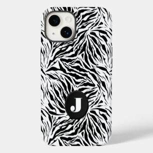 Monogram Zebraprint iPhone 14 Hoesje