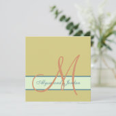 Monogram Zee Beach Colors Kaart (Staand voorkant)