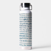 Monogram Zeeglas Patroon Oceaan Waterfles (Achterkant)