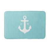 Monogram zeeglazen Anchor Badmat (Voorkant)