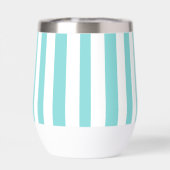 Monogram Zeegroen Blauw Witte Cabana Strepen (Achterkant)