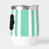 Monogram Zeegroen Witte Cabana Strepen (Links)