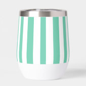 Monogram Zeegroen Witte Cabana Strepen (Achterkant)