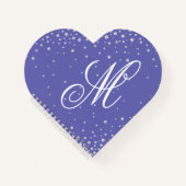 Monogram zeer Peri Paarse diamanten Notitieboek (Voorkant)
