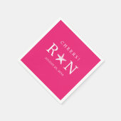 Monogram zeester | Bruiloft Servetten (Hoek)