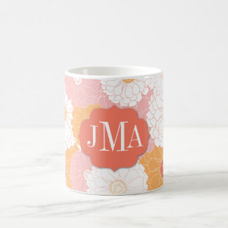 Monogram Zinnia Koffiemok