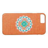 Monogram | Zoals Frida IV Case-Mate iPhone Case (Achterkant (Horizontaal))