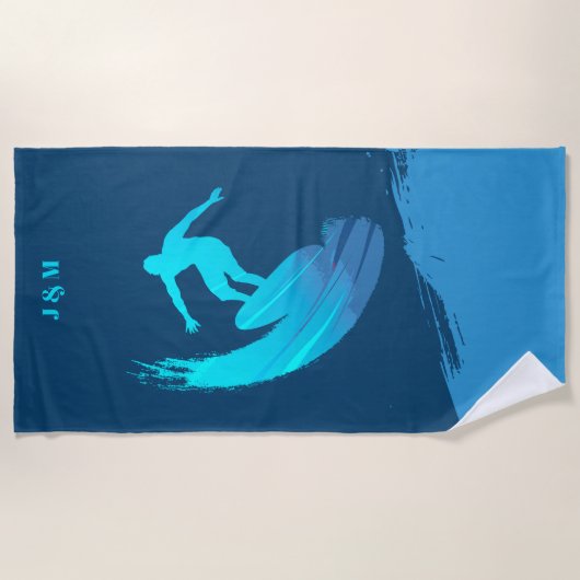 Monogram Zomer Nautilus Strandlaken (Voorkant)