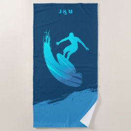 Monogram Zomer Nautilus Strandlaken