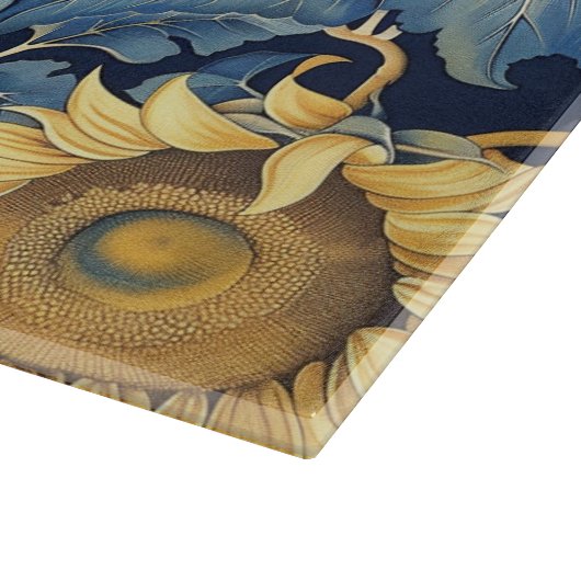 Monogram Zonnebloem Snijplank (Hoek)