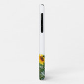 Monogram Zonnebloemen en Vlinders Bloemig  Case-Mate iPhone Case (Achterkant/links)