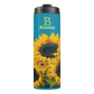 Monogram Zonnebloemen Vincent van Gogh Thermosbeker