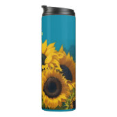 Monogram Zonnebloemen Vincent van Gogh Thermosbeker (Geroteerd rechts)