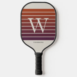 Monogram Zonsondergang Gradiënt Pickleball Paddle