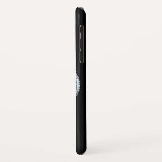 MONOGRAM zwart Case-Mate iPhone Case (Achterkant/links)