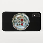 MONOGRAM zwart Case-Mate iPhone Case (Achterkant (horizontaal))