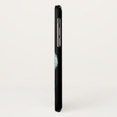 MONOGRAM zwart Case-Mate iPhone Case (Achterkant/links)