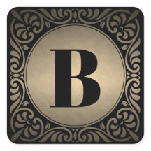 Monogram Zwart Decoratie