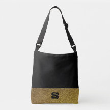 Monogram zwart en goud