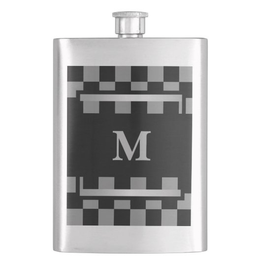 Monogram zwart gecontroleerd flacon (Voorkant)