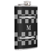 Monogram zwart gecontroleerd heupfles (Rechts)