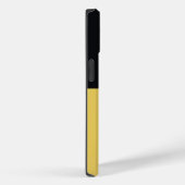 Monogram Zwart Goud & Girly  Initiaal Case-Mate iPhone Case (Achterkant / Rechts)