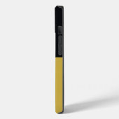 Monogram Zwart Goud & Girly  Initiaal Case-Mate iPhone Case (Achterkant / Links)