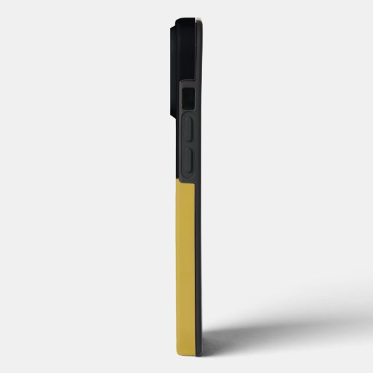 Monogram Zwart Goud & Girly Initiaal Case-Mate iPhone Case (Achterkant / Links)