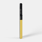 Monogram Zwart Goud & Girly Initiaal Samsung Galaxy Hoesje (Rechterkant)