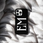 Monogram  zwart iPhone 14 hoesje<br><div class="desc">monogram.</div>