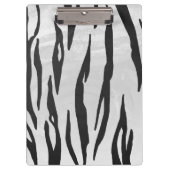 Monogram - zwart-wit afdrukken klembord (Voorkant)