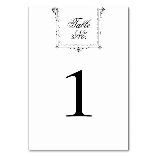 Monogram Zwart-wit Bruiloft Kaart (Achterkant)