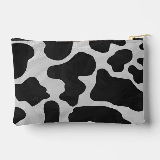 Monogram zwart-wit Koe Etui (Achterkant)