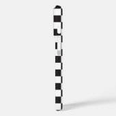 Monogram zwart-wit toetsenbord Case-Mate iPhone case (Achterkant / Links)