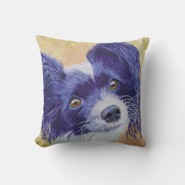 MONOGRAM ZWARTE EN WITTE PAPILLON KUSSEN