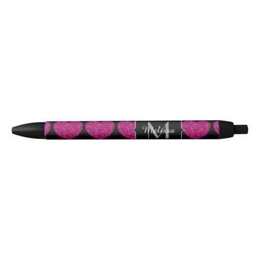 Monogram Zwarte Inkt Pen (Voorkant)