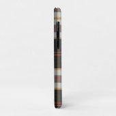 Monogram Zwarte Plaid Golfclubs Lauwerkrans Case-Mate iPhone Case (Achterkant/links)