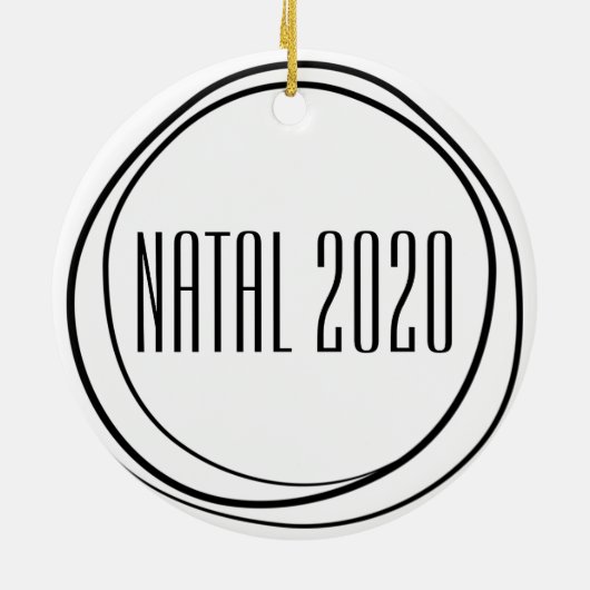 Monograma para casal Estilo Rústico Keramisch Ornament (Achterkant)