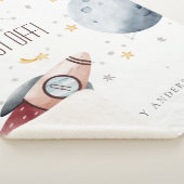 Monogramboeien voor het kotteren van buitenruimtes sherpa deken (3/4)