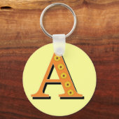 Monogrambrief A Sleutelhanger (Voorkant)