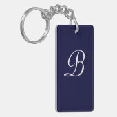 Monogrambrief B Sleutelhanger (Voorkant Links)