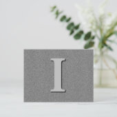 Monogrambrief I Briefkaart (Staand voorkant)