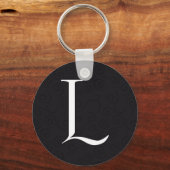Monogrambrief L Sleutelhanger (Voorkant)
