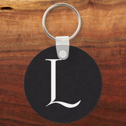 Monogrambrief L Sleutelhanger (Voorkant)